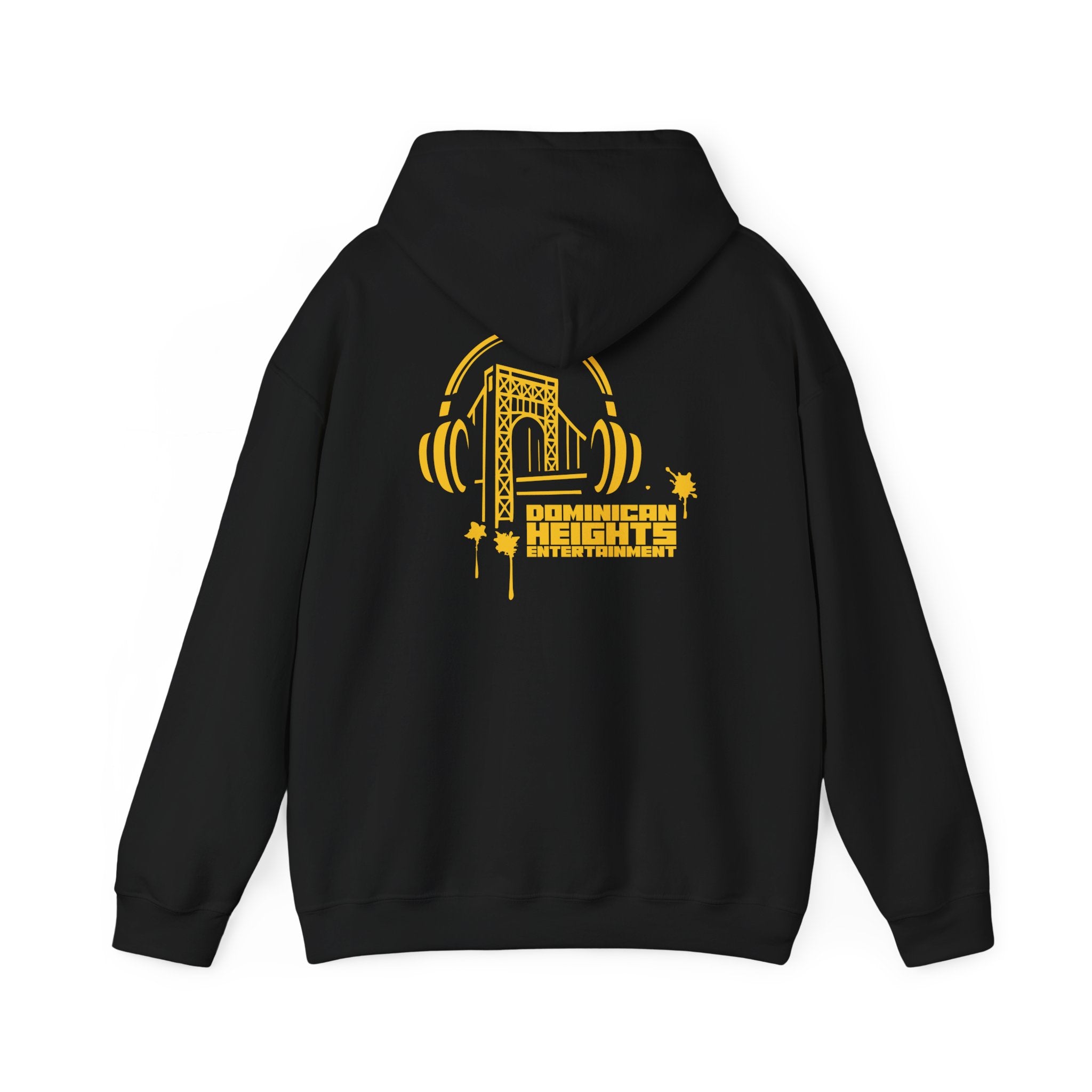 Dominican Heights Entertainment Hoodie — Urban DHE Music Logo Pullover